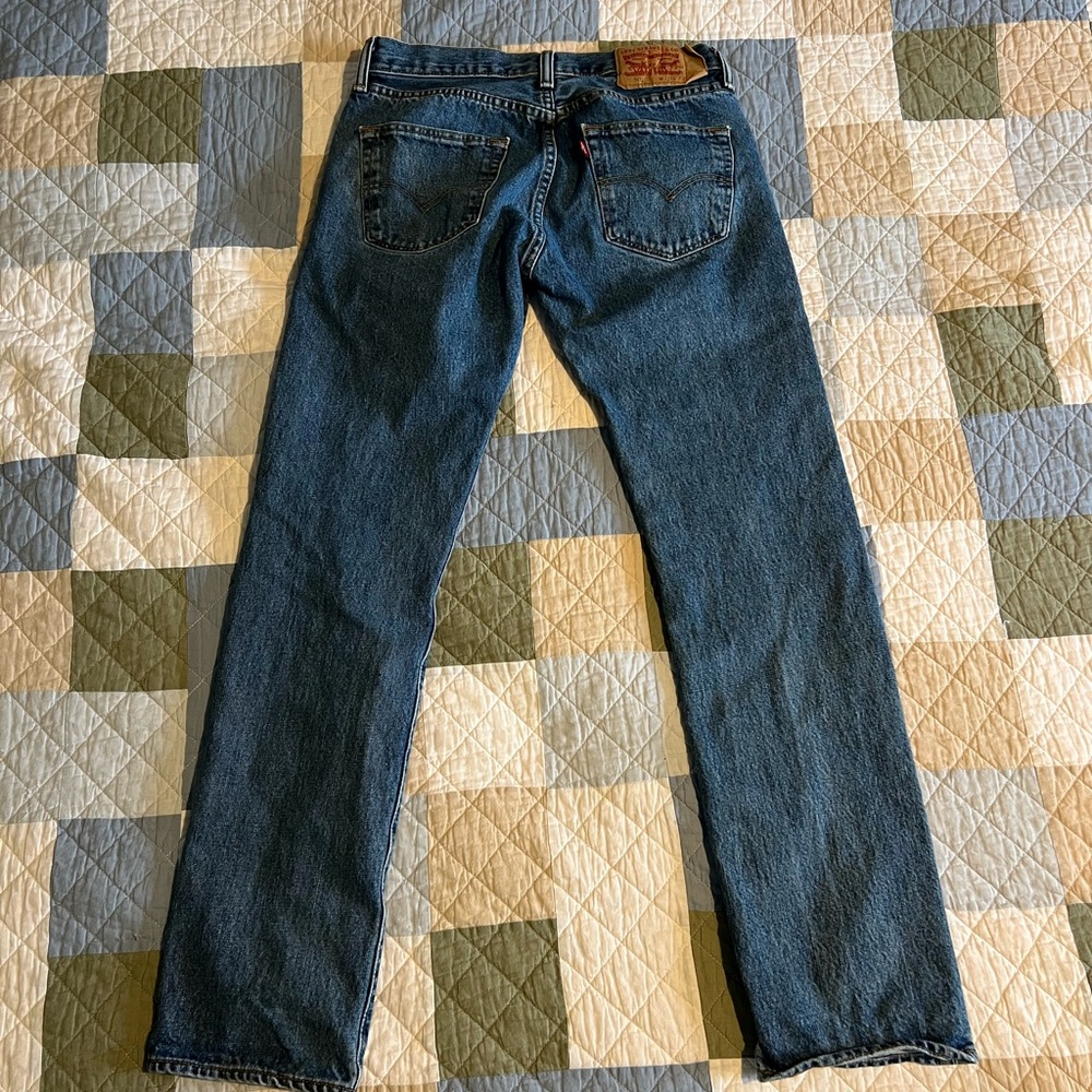 Levi's Classic Straight Blue Jeans